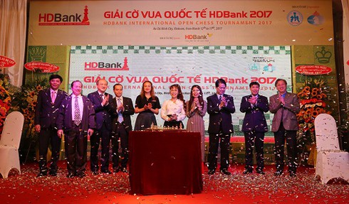 Khai mạc giải cờ vua quốc tế HDBank 2017 - ảnh 2