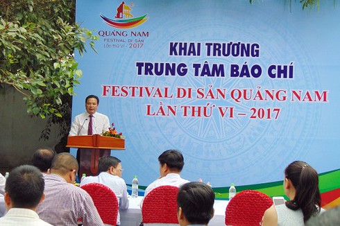 Quảng Nam: Thành lập 2 Trung tâm Báo chí phục vụ Festival Di sản lần thứ VI - ảnh 2