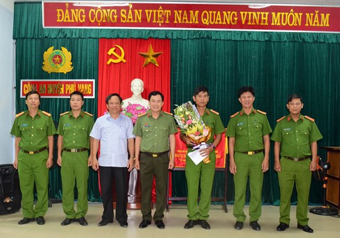Huế: Thưởng nóng Ban chuyên án phá thành công vụ bắt cóc, tống tiền giám đốc - ảnh 1
