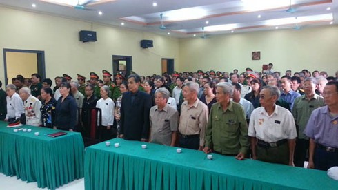 Nhiều xã, phường tổ chức Lễ dâng hương tưởng niệm Đại tướng - ảnh 10