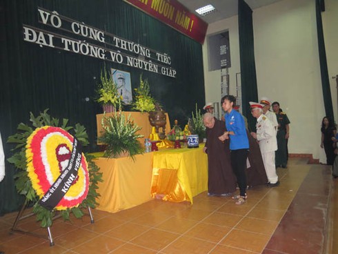 Nhiều xã, phường tổ chức Lễ dâng hương tưởng niệm Đại tướng - ảnh 7