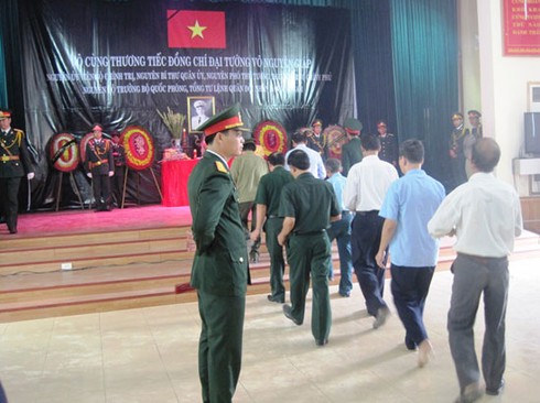 Nhiều xã, phường tổ chức Lễ dâng hương tưởng niệm Đại tướng - ảnh 12