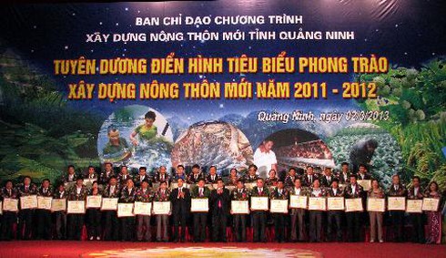Quảng Ninh: 8 xã hoàn thành quy hoạch xây dựng NTM - ảnh 1