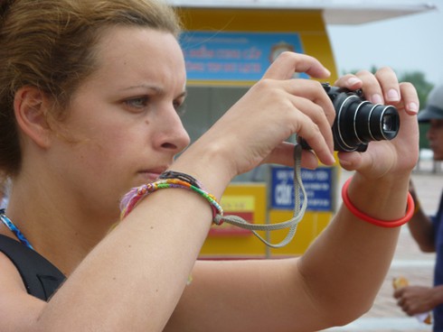 Du khách quốc tế đua tài bên bờ biển Đà Nẵng - ảnh 10