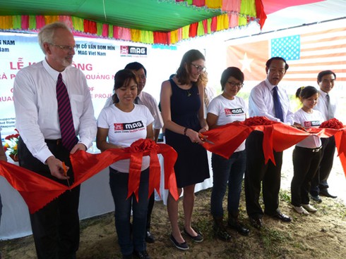 Khởi động dự án xử lý bom mìn tại Quảng Nam do Hoa Kỳ tài trợ - ảnh 1