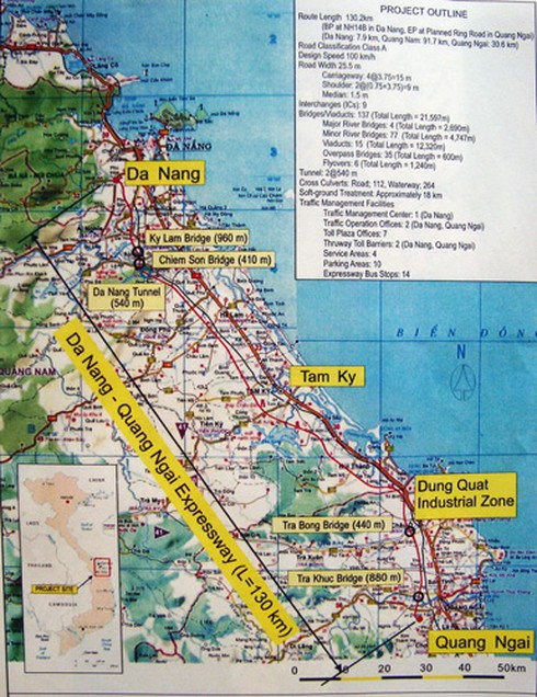 Cuối tháng 6/2013 khởi công đường cao tốc Đà Nẵng - Quảng Ngãi - ảnh 1