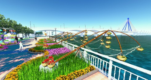 Đà Nẵng: Đường hoa Bạch Đằng 2013 sẽ rất đẳng cấp - ảnh 3