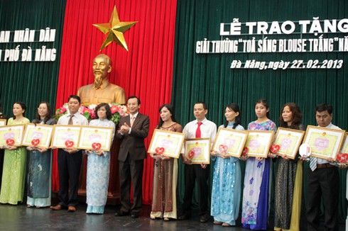 Đà Nẵng lần đầu tiên trao giải thưởng