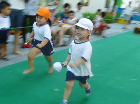 Ngộ nghĩnh kiểu giáo dục Nhật ở trường mầm non Việt - ảnh 15