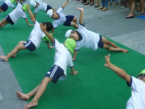 Ngộ nghĩnh kiểu giáo dục Nhật ở trường mầm non Việt - ảnh 5