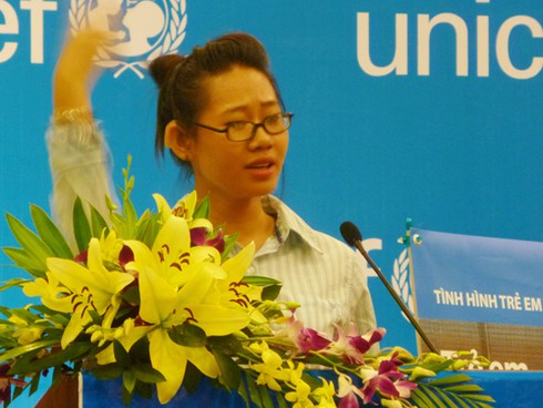 Những thông điệp mạnh mẽ của trẻ em khuyết tật VN - ảnh 4