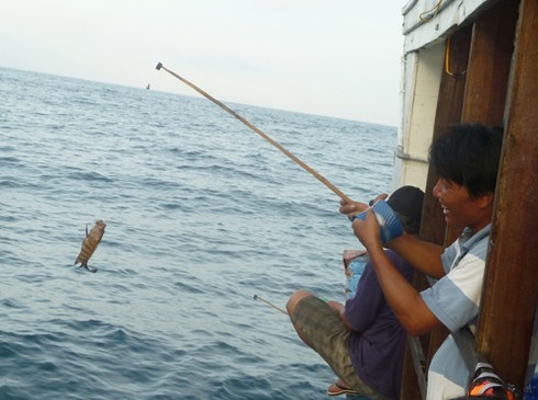Buông câu lúc hoàng hôn trên biển Sơn Trà - ảnh 17