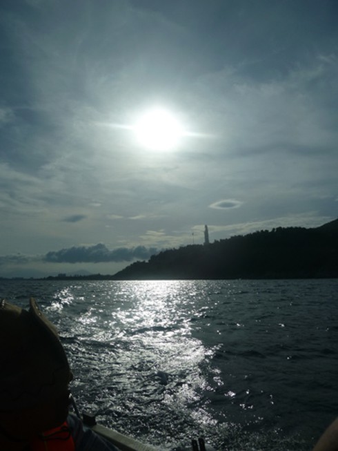 Buông câu lúc hoàng hôn trên biển Sơn Trà - ảnh 3