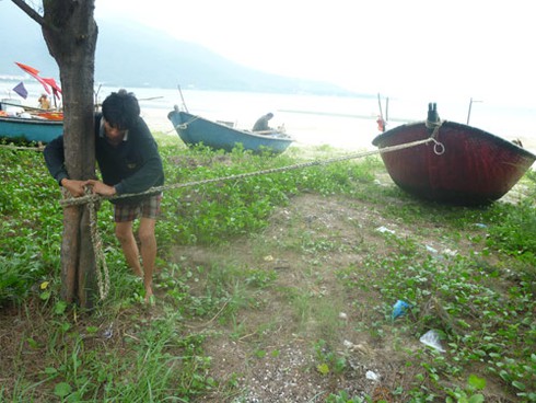 Bão số 10: Ảnh biển động, sóng bạc đầu dồn dập tại Đà Nẵng - ảnh 16