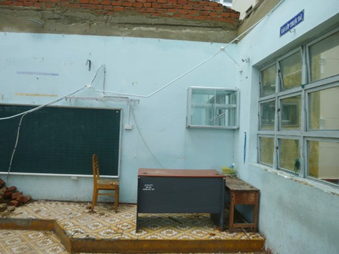 Đà Nẵng: Nhiều trường học thiệt hại nặng sau bão số 11 - ảnh 12