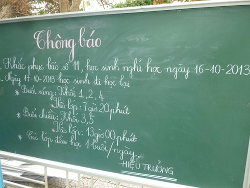 Đà Nẵng: Nhiều trường học thiệt hại nặng sau bão số 11 - ảnh 26