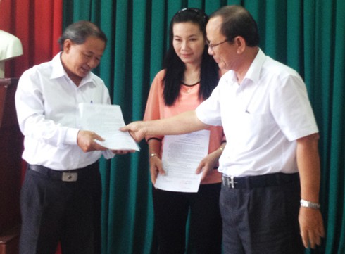 Đà Nẵng: Trường tiểu học Trần Cao Vân có hiệu trưởng mới! - ảnh 1