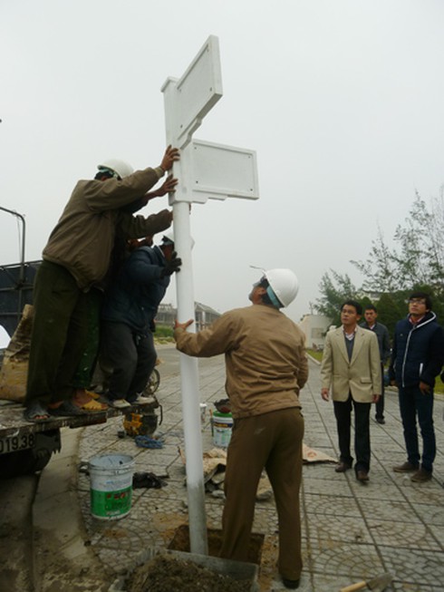 Đà Nẵng chính thức lắp bảng tên đường Võ Nguyên Giáp - ảnh 5
