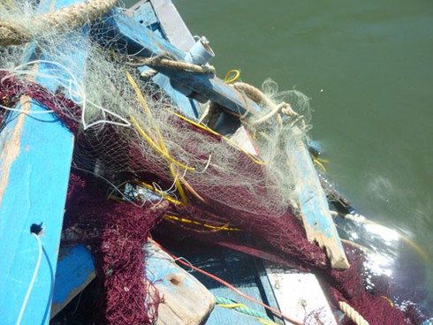 Đứt ruột đón “xác” tàu cá bị Trung Quốc đâm chìm - ảnh 29