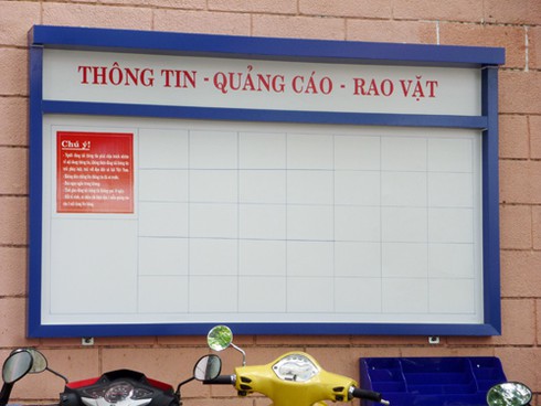 Đà Nẵng: DN được quảng cáo, rao vặt miễn phí cạnh... WC! - ảnh 1
