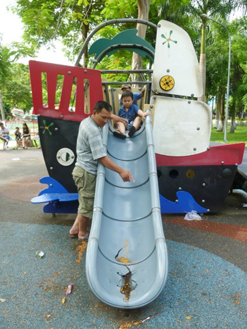 Đà Nẵng: Công viên 29/3 “không nghĩ đến chuyện Trung thu”! - ảnh 2