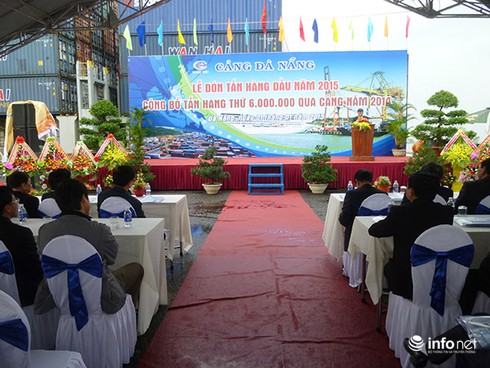 Cảng Đà Nẵng lập kỷ lục đạt 6 triệu tấn hàng qua cảng - ảnh 1