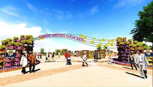 Đà Nẵng: Đặc sắc “vườn hoa” Bạch Đằng đón Tết Ất Mùi 2015 - ảnh 5