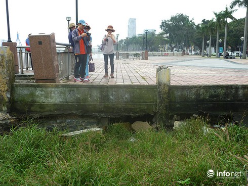 Đà Nẵng: Rác tràn lan quanh… các điểm nhấn kiến trúc! - ảnh 5