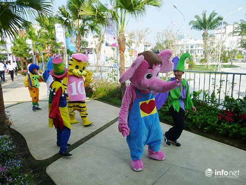 Khai trương khu vui chơi trẻ em lớn nhất Đà Nẵng - ảnh 1