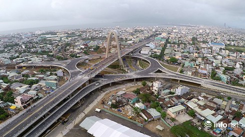 Đà Nẵng: Khánh thành cầu vượt 3 tầng, xóa “điểm đen” giao thông Ngã ba Huế - ảnh 1