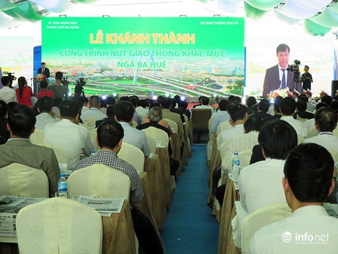 Đà Nẵng: Khánh thành cầu vượt 3 tầng, xóa “điểm đen” giao thông Ngã ba Huế - ảnh 2