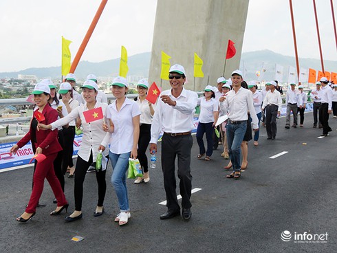 Đà Nẵng: Khánh thành cầu vượt 3 tầng, xóa “điểm đen” giao thông Ngã ba Huế - ảnh 6