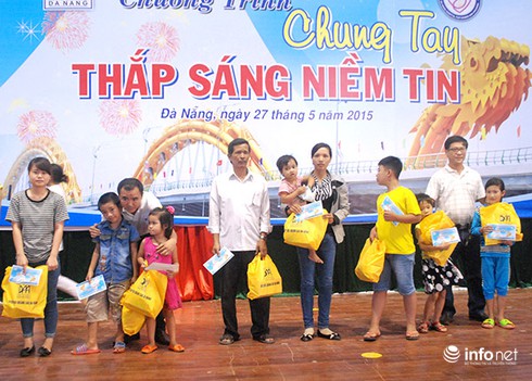 “Chung tay thắp sáng niềm tin” cho bệnh nhân nhi ở BV Ung thư Đà Nẵng - ảnh 1