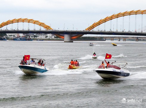 Pháo hoa rực rỡ trên sông Hàn tối 2/9 - ảnh 13