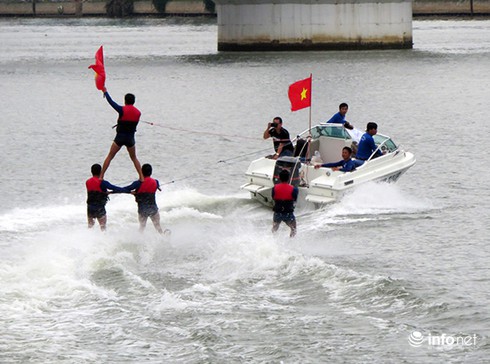 Pháo hoa rực rỡ trên sông Hàn tối 2/9 - ảnh 16