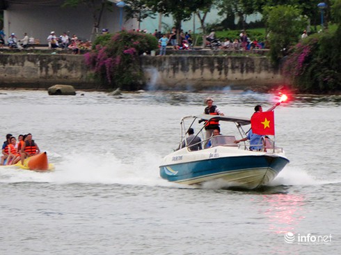 Pháo hoa rực rỡ trên sông Hàn tối 2/9 - ảnh 25