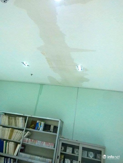 Đà Nẵng: Thư viện trọng điểm mới khánh thành đã thấm dột nặng! - ảnh 3