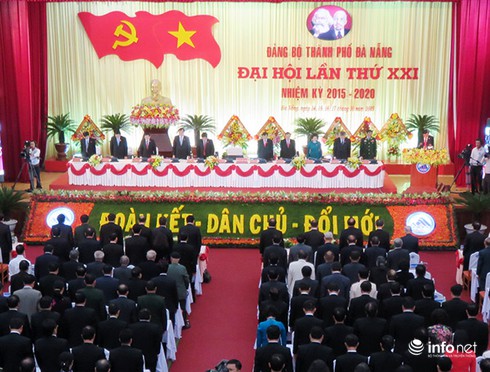 Đại hội Đảng bộ TP Đà Nẵng dành phút mặc niệm ông Nguyễn Bá Thanh - ảnh 2