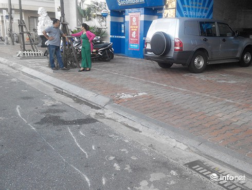 Đà Nẵng: Người dân phản ứng mô tô CSGT chặn đầu xe chạy ngược chiều, gây tai nạn - ảnh 2