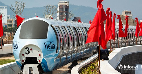 Khai trương Monorail hiện đại nhất Việt Nam đúng ngày đầu năm mới 2016 - ảnh 1