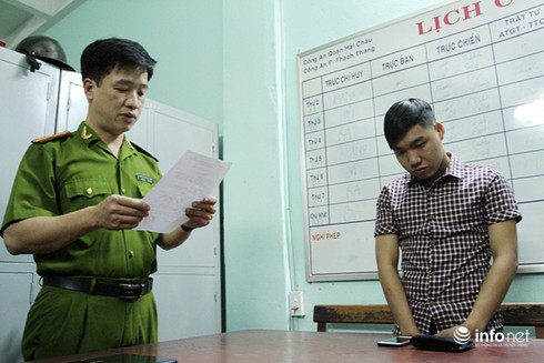 Đà Nẵng: Bắt khẩn cấp sinh viên lừa đảo trên mạng - ảnh 1