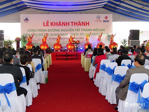 Đà Nẵng: Khánh thành đường Nguyễn Tất Thành nối dài vốn đầu tư gần 300 tỉ đồng - ảnh 1
