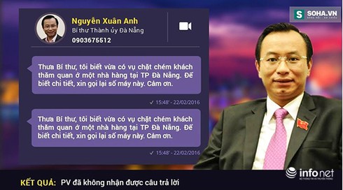 Đà Nẵng không có trách nhiệm phản hồi thông tin trên trang thông tin điện tử? - ảnh 1