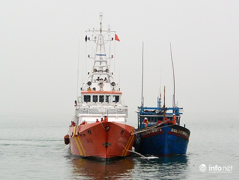 Đà Nẵng: Cứu tàu cá “anh hùng Chanchu” gặp nạn trên biển! - ảnh 1