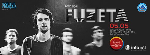 Đà Nẵng: Nhóm nhạc rock Fuzeta (Pháp) biểu diễn tại Công viên Biển Đông tối 5/5 - ảnh 1