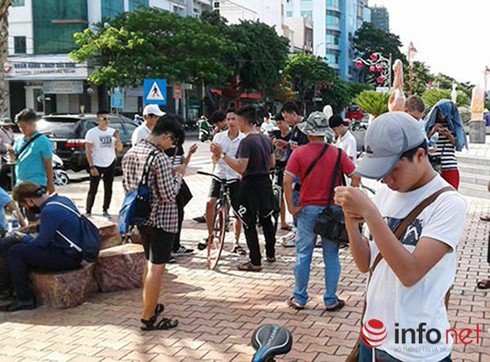 Đà Nẵng: HS-SV ký cam kết không chơi Pokemon Go khi tham gia giao thông - ảnh 1