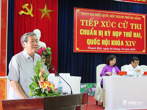 Ông Đinh Thế Huynh nhất trí đề nghị khen thưởng ông Nguyễn Bá Thanh - ảnh 1