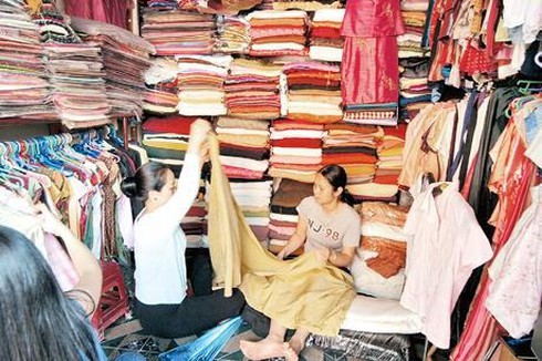 thương hiệu lụa Vạn Phúc