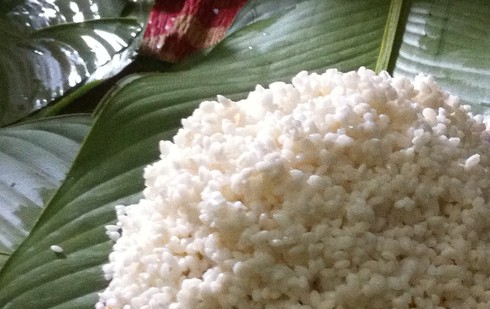 Cách nấu xôi tím lá cẩm cúng Ông Công Ông Táo đẹp mắt - ảnh 2