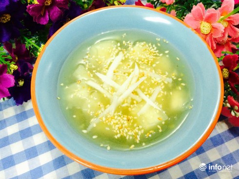 Nấu chè sắn nóng ấm ngon miệng đãi cả nhà ngày lạnh - ảnh 1